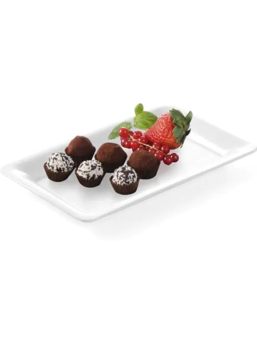 Gastronorm trays met slanke rand - Melamine - H 2 X 15.2 X 26.5 CM - Hendi - 566046 566046 €5.75 Gastronorm bakken