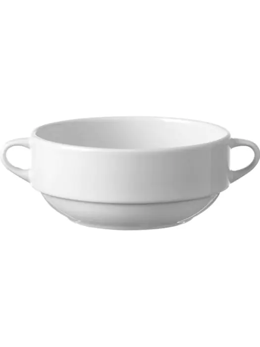 Soepkom - 12 stuks - Porselein - 16 CM - Hendi - 799383 799383 €75.47 Soepkommen