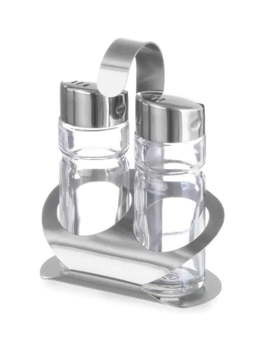Menage - 2 Delig - 8.5 X 5.5 CM - Hendi - 465301 H465301 €4.50 Peper & zout