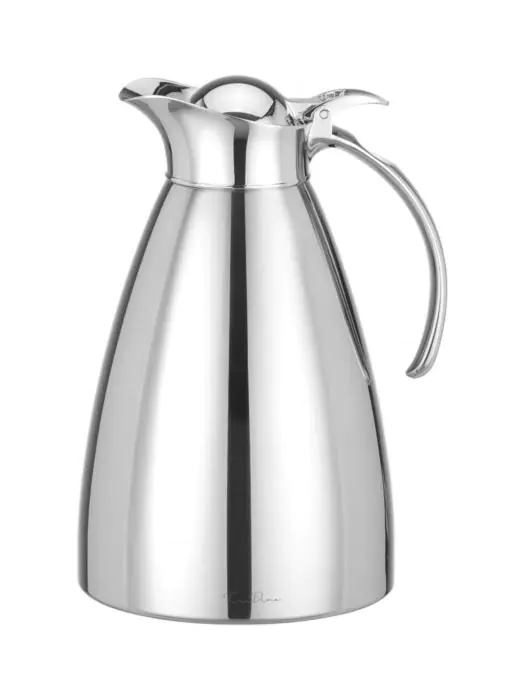 Isoleerkan - RVS/Chroom - Drukknop - 1.5 liter - Hendi - 445839 H445839 €43.40 Isoleerkan
