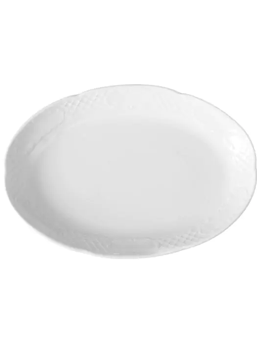 Schaal Ovaal - 6 stuks - Flora - Porselein - 33 CM - Hendi - 787076 H787076 €81.70 Schalen