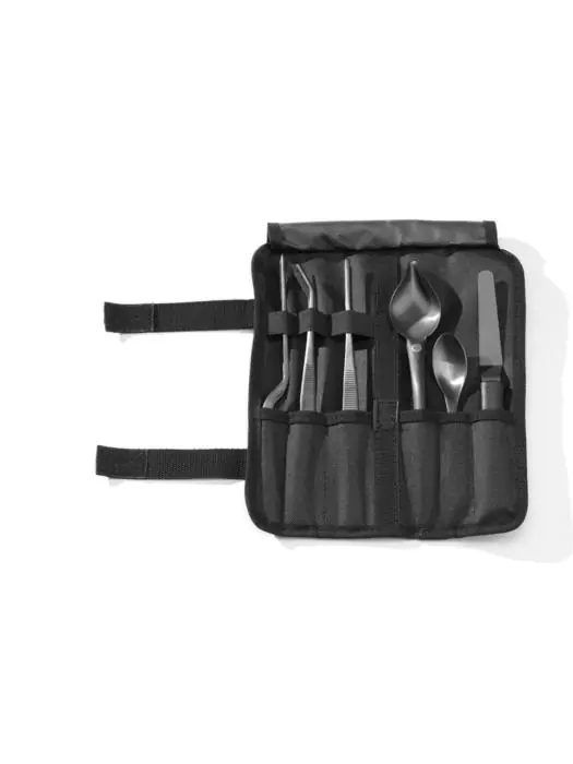 Chef Opmaak Set - 6 Stuks - Zwart - H 2.6 x 22 x 40 CM - Hendi - 400074 H400074 €30.35 Kleingoed diversen