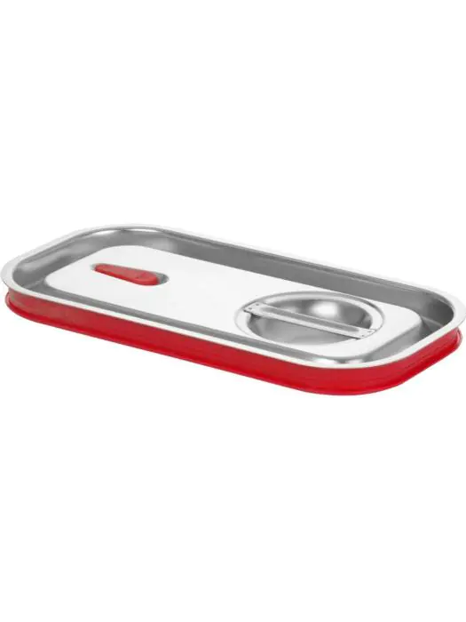 Deksel GN-Containers - Met Siliconenrand - H 2.6 x 15.5 x 30.4 CM - Hendi - 807637 H807637 €15.95 GN deksels rvs
