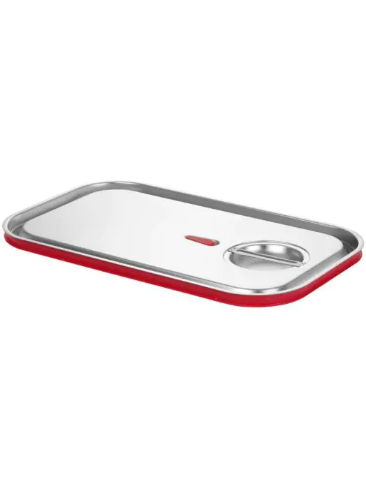 Deksel GN-Containers - Met Siliconenrand - H 2.5 x 30.5 x 51 CM - Hendi - 807606 H807606 €29.00 GN deksels rvs