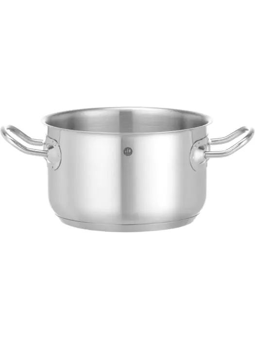 Kookpan - Middel - Zonder Deksel - 1.9 Liter - H 9.8 x Ø 16 CM - Hendi - 837696 H837696 €14.60 Kookpan