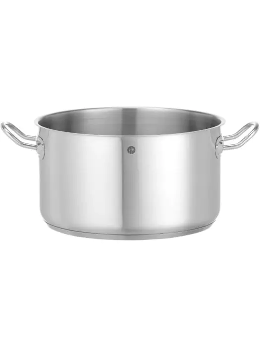 Kookpan - Middel - Zonder Deksel - 9.5 Liter - H 16.3 x Ø 28 CM - Hendi - 837733 H837733 €25.29 Kookpan