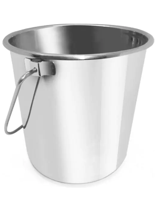 Emmer - 10 Liter - H 23.9 x Ø 27.8 CM - Hendi - 516768 H516768 €16.95 RVS emmers