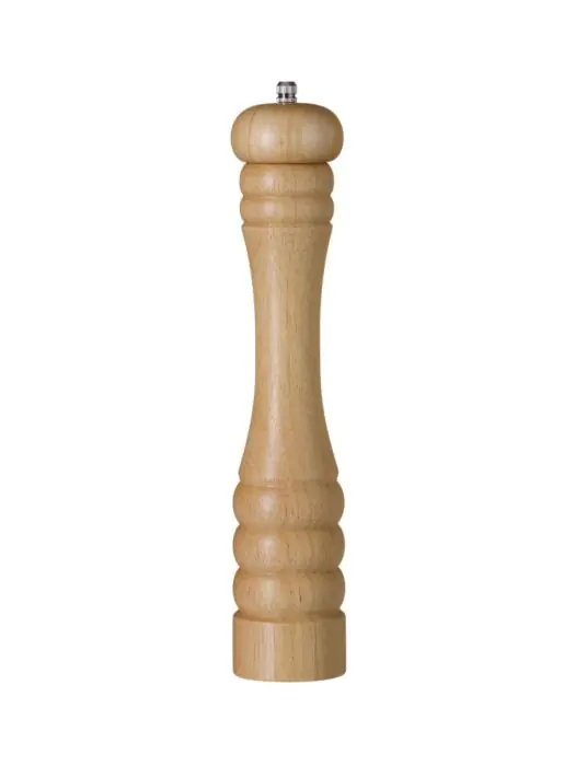 Pepermolen - Hout - Hout Licht - H 31.5 x Ø 6 CM - Hendi - 469743 H469743 €10.95 Peper & zout