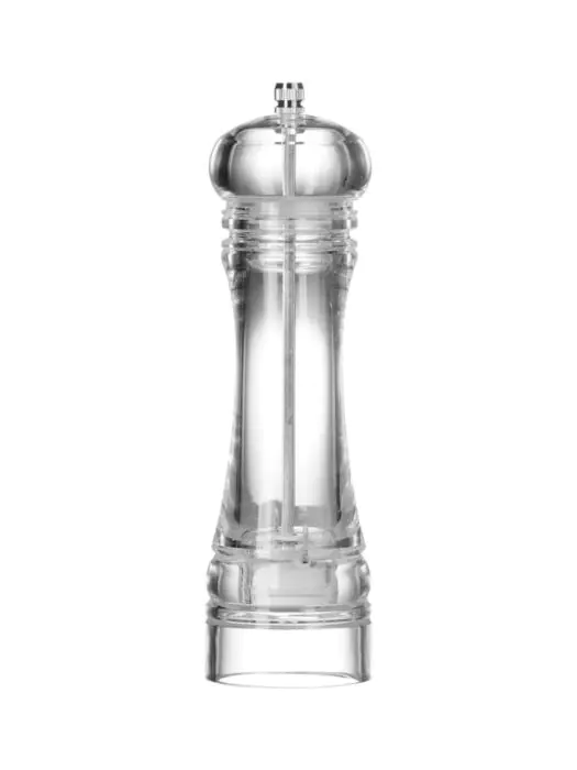 Zoutmolen - Transparant - H 21.5 x Ø 6 CM - Hendi - 469675 H469675 €8.95 Peper & zout