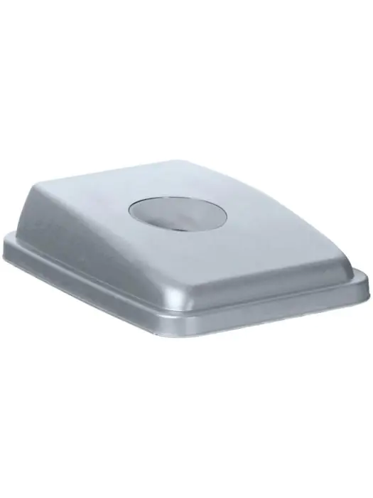 Deksel 60 Liter Rechthoekige Container - Met opening - H 10 x 33 x 45 CM - Hendi - 691175 H691175 €14.00 Afvalbakken