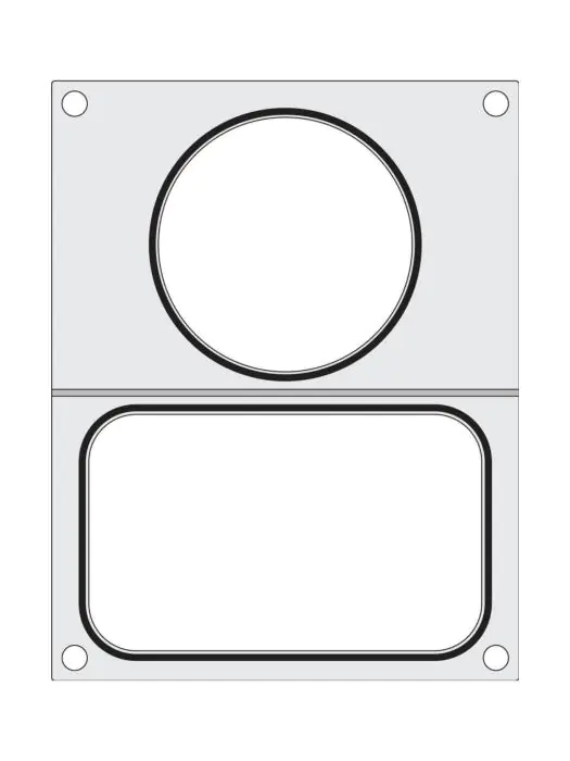 Traysealer - Matrix - 2 Containers 17.8 x 11.3 CM / Ø 11.5 CM - Hendi - 805657 H805657 €104.00 Vacuum & Sealen