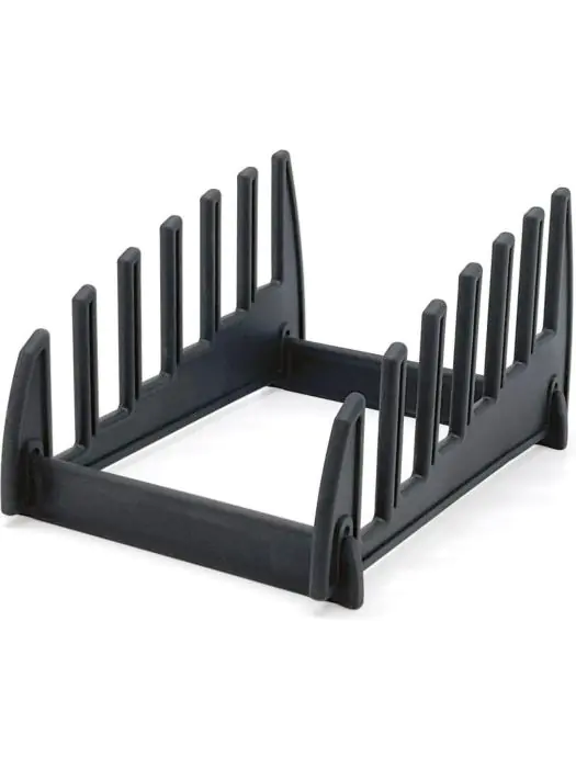Snijplankenrek - Zwart - H 15.7 x 22.5 x 31.5 CM - Hendi - 825693 H825693 €7.95 Snijbladen / planken