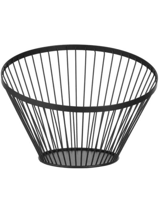 Fruitkorf - H 25 CM - Mat zwart - Hendi - 427071 427071 €14.95 Sinaasappelkorf