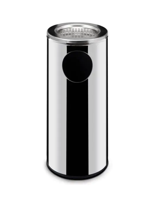 Afvalbak met asbak - 33 Liter - Hendi - 691397 691397 €85.62 Afvalbakken