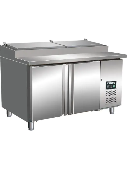 Voorbereidingstafel - Ventilator - Digitale Temperatuurregeling - RVS - 396 Liter - 230V - H 104.2 x B 136 x D 70 CM - Saro - 323-3235 323-3235 €1,129.00 Saladette
