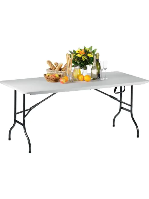 Opvouwbare Tafel - Gepoedercoat Staal - H 72 x B 183 x D 76 CM - Saro - 335-1005 335-1005 €75.00 Horeca tafels