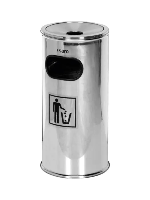Afvalbak - Asbak - 18 Liter - H 62 x B 30 x D 30 CM - Saro - 282-3025 282-3025 €52.00 Afvalbakken