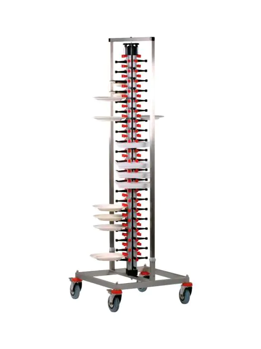 Plate Rack - H 187 x B 65 x D 65 CM - Saro - 87-1000 87-1000 €784.00 Borden transportwagens