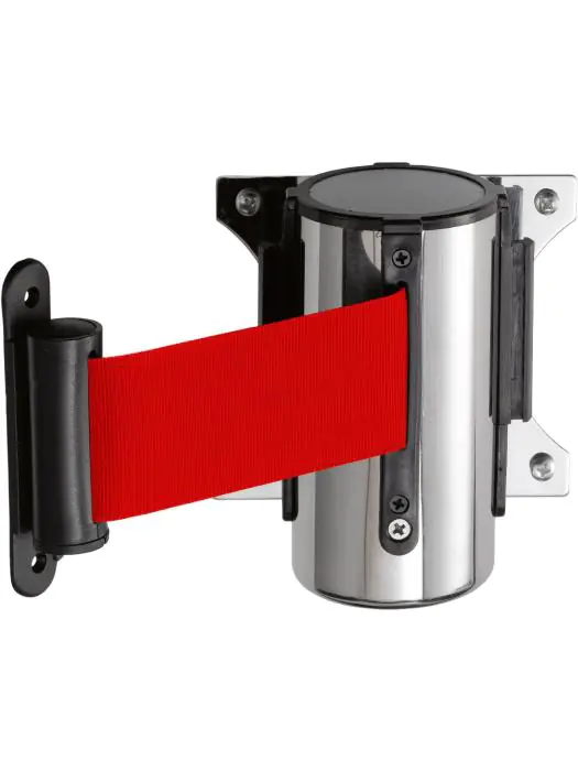 Muursysteem - Rood - RVS - B 200 CM - Saro - 399-2003 399-2003 €23.00 Sierkoord en afzetpalen