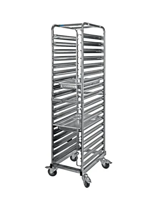Trolley- 1/1 GN - H 173.5 x B 62 x D 42 CM - Saro - 350-1010 350-1010 €191.37 Regaalwagens