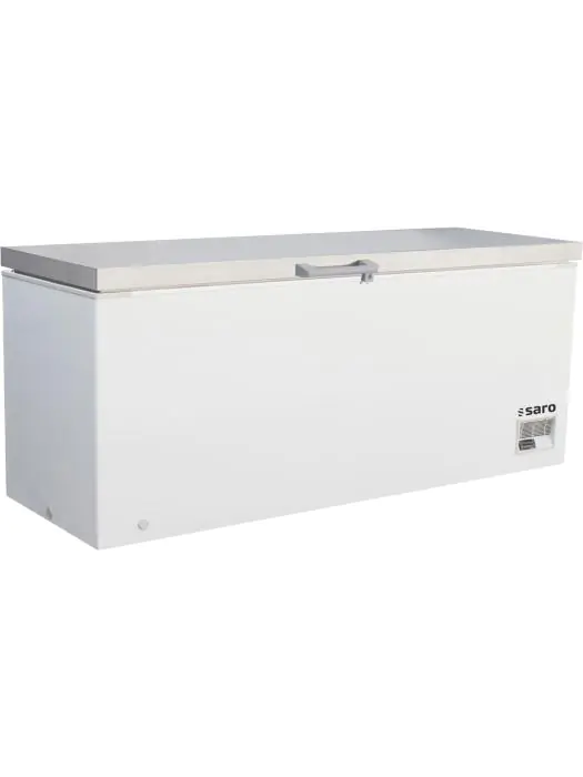 Diepvrieskist - Digitale Temperatuurregeling - RVS - 220V - H 88.5 x B 203.5 x D 73 CM - Saro - 323-4610 323-4610 €959.00 Horeca vrieskisten