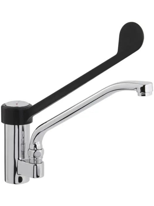 Kraan - 2-Gats - Wandgemonteerd - Zwenkende Hendel - Saro - 457-1120 457-1120 €262.00 Mengkranen
