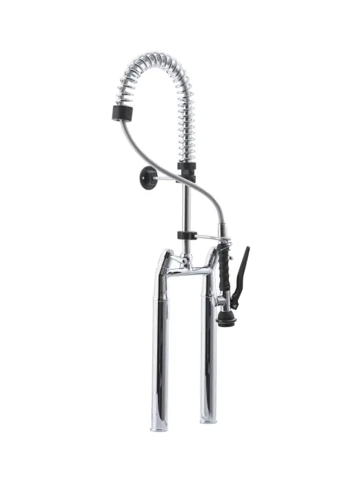 Voorspoelkraan - 2-Gats - Extra Hoog - Saro - 457-1140 457-1140 €345.00 Voorspoeldouches