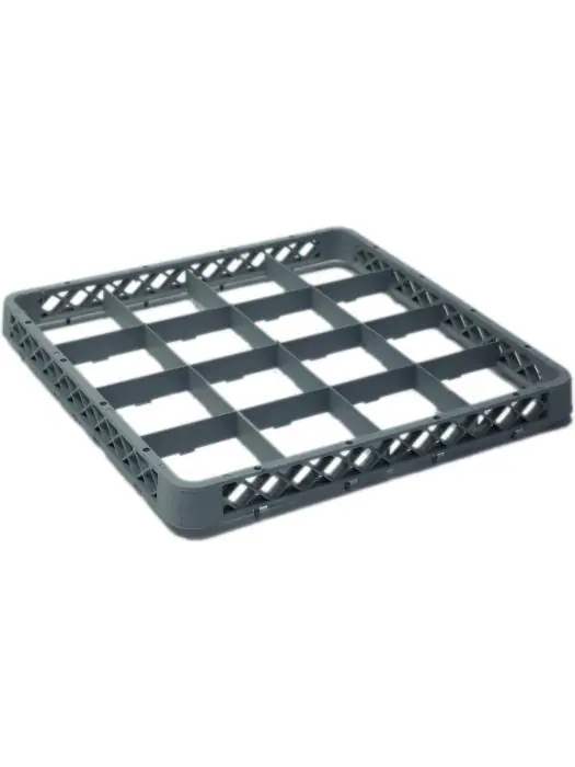 Korfverhoger - 16 Glazen - Grijs - Polypropyleen - H 4 x B 50 x D 50 CM - Saro - 508-1215 508-1215 €9.75 Algemene afwaskorven