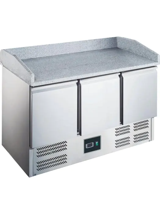 Pizzawerkbank - Digitale Temperatuurregeling - RVS - 297 Liter - 230V - H 86.6 x B 140 x D 70 CM - Saro - 465-1070 465-1070 €999.00 Pizzawerkbanken