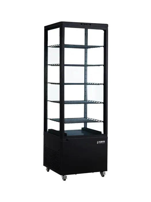 Koelvitrine - Digitale Temperatuurregeling - Kunststof - 500 Liter - 230V - H 194.5 x B 65 x D 65 CM - Saro - 330-3040 330-3040 €1,787.00 Koelvitrine
