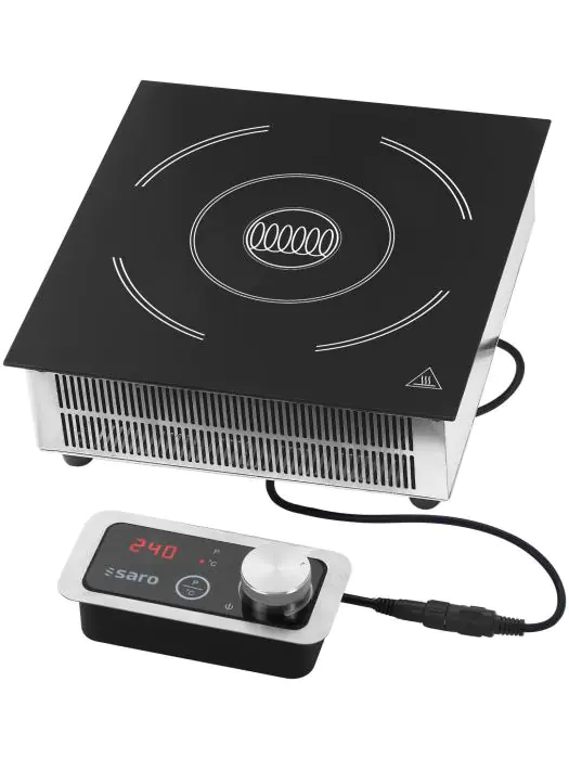 Kookplaat - Inductie - Inbouw - RVS - 220-240V - H 12 x B 36 x D 38 CM - Saro - 360-1045 360-1045 €191.37 Inductie kookplaat