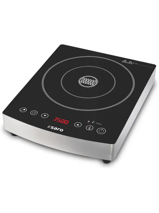 Kookplaat - Inductie - RVS - 220-240V - H 8.4 x B 33.8 x D 41.8 CM - Saro - 360-1035 360-1035 €190.00 Inductie kookplaat