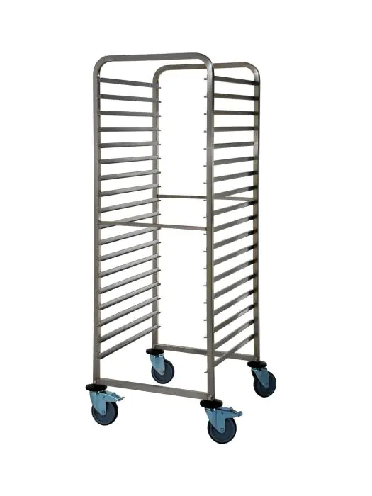Stellingwagen - RVS - H 164.5 x B 66.2 x D 73.3 CM - Saro - 487-1055 487-1055 €388.00 Transportwagens