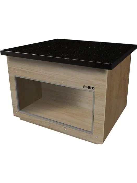 Buffet Element - Bruin - H 85 x B 100 x D 88 CM - Saro - 366-2505 366-2505 €1,559.00 Eilandbuffetten