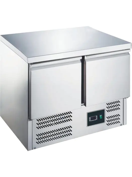 Koelwerkbank - Digitale Temperatuurregeling - RVS - 198 Liter - 230V - H 87.6 x B 90.3 x D 70 CM - Saro - 465-1010 465-1010 €595.00 Koelwerkbanken