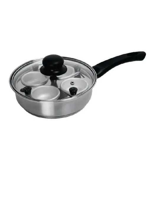 Ei-pocheerpan - Ø 20 CM - RVS/Aluminium - Vogue - K891 K891 €33.57 Kookpan