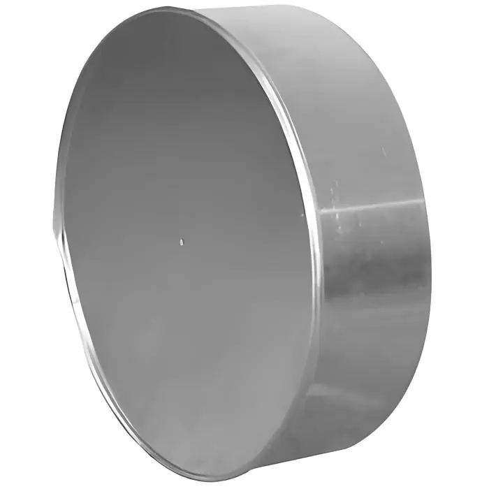 Einddop kanaalwerk - Rond - Aluminium - G-Line KAN-M-00001 €48.95 Kanaalwerk afzuiging