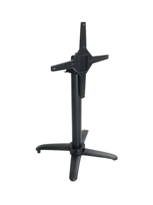 Tafelpoot - Zwart - H 72 x 48 x 48 CM - Aluminium - Bolero - GP773 GP773 €180.99 Horeca tafelonderstellen