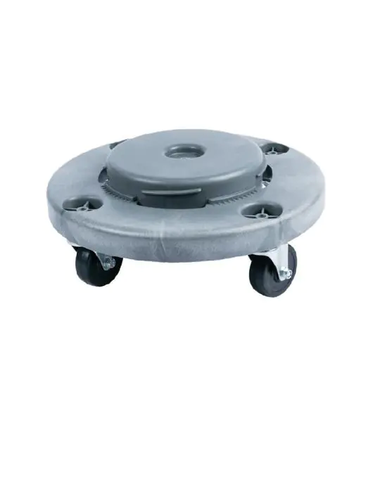 Wielbasis afvalcontainer - 80 Liter - Ø 40 x H 15.5 CM - Jantex - L682 L682 €45.99 Overige