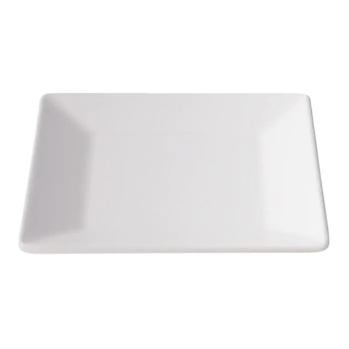 Bord - Vierkant - Wit - Melamine - B 21 x D 21 CM - G-Line