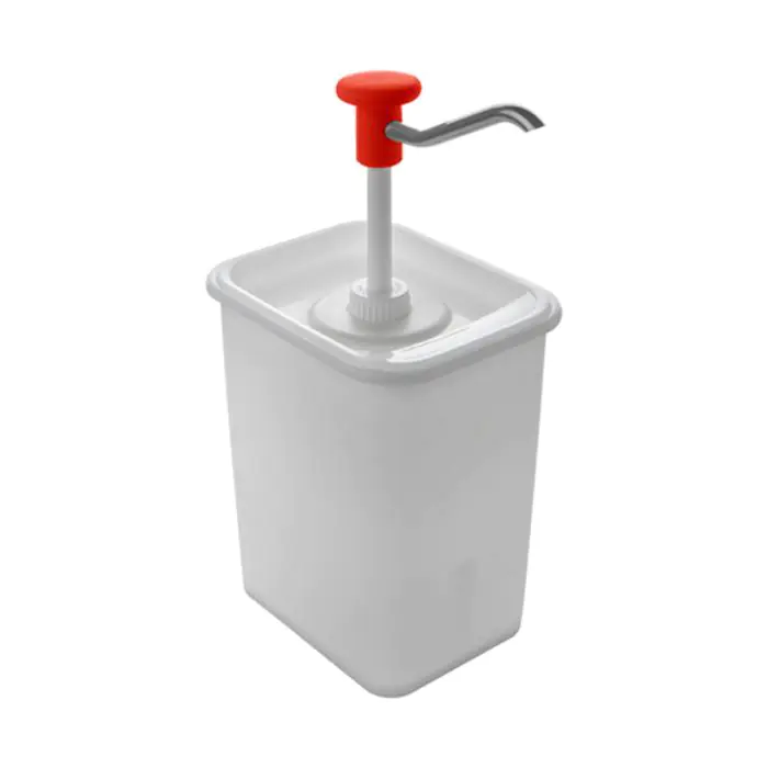 Sausdispenser - Met Pomp - 3 L - Rood - Hovicon E865042 €53.00 Knijpflacons