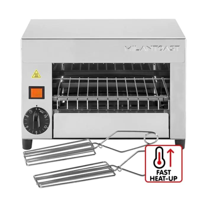 Tosti Salamander - 1 Etage - 230V - Milantoast E420099 €163.80 Tosti / broodrooster apparatuur