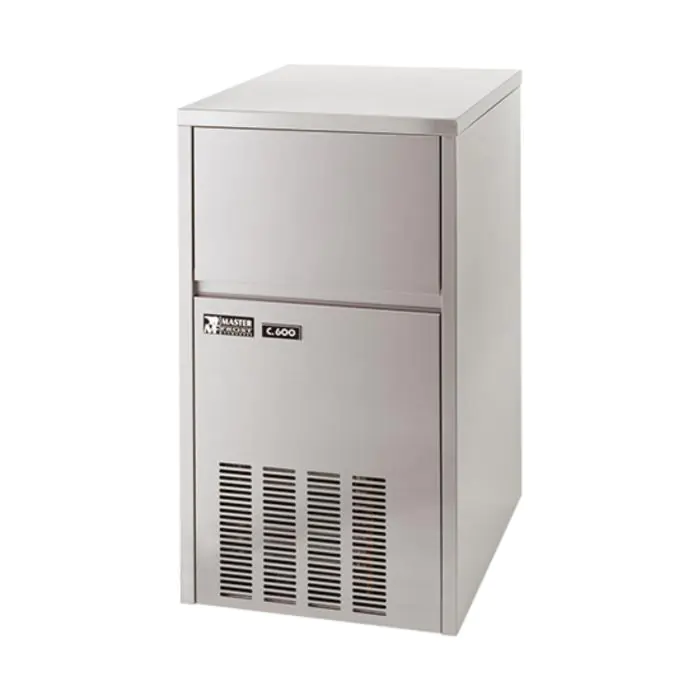 Ijsblokjesmachine - H 84 x 48 x 58 CM - 51.6 KG - 220 - 240 V - 640 W - Luchtgekoeld - R452A - RVS - MasterFrost - 706060 706060 €1,094.66 Holle ijsblokjesmachines