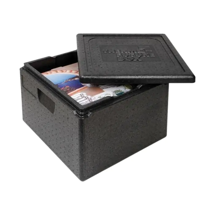 Thermobox Pizza - H 39 x 41 x 41 CM - 0.85 KG - Polypropyleen - Zwart - 40 Liter - Thermo Future Box - 235042 E235042 €54.00 Thermobox