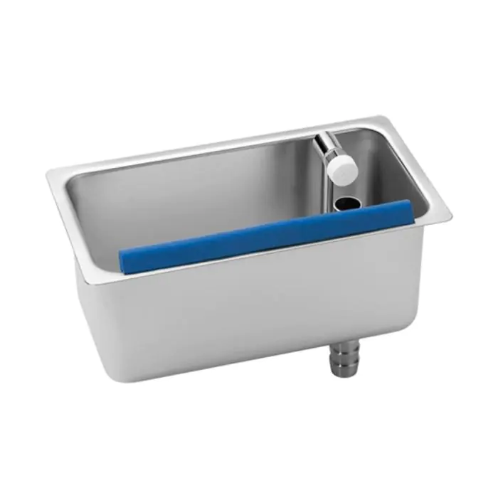 Ijsportioneerlepelbak - H 9 x 22 x 12 CM - 0.595 KG - RVS 18/10 - Stöckel - 040114 040114 €116.76 IJsartikelen