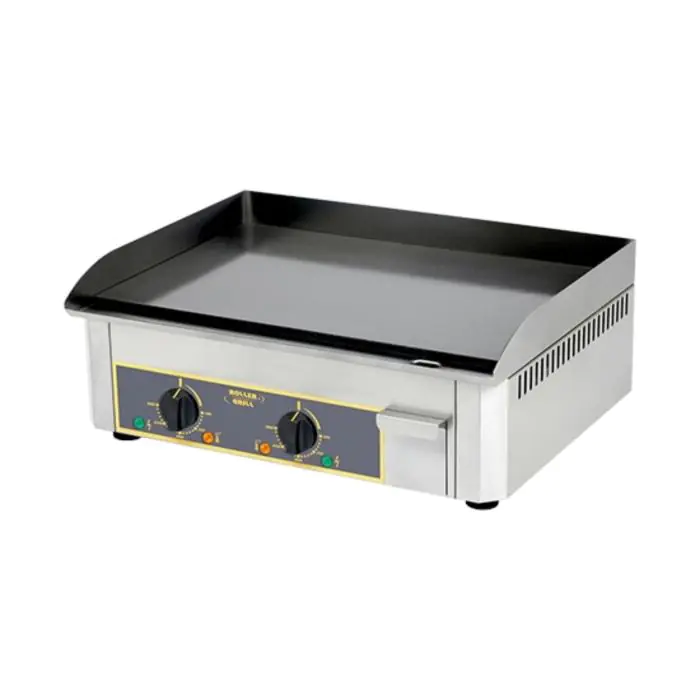 Bakplaat - H 23 x 60 x 47.5 CM - 29 KG - 380 - 415 - Zonder - Stekker V - 6000 W - RVS - Glad - +0°C / +300°C - Roller Grill - 304046 304046 €656.00 Bakplaat elektrisch