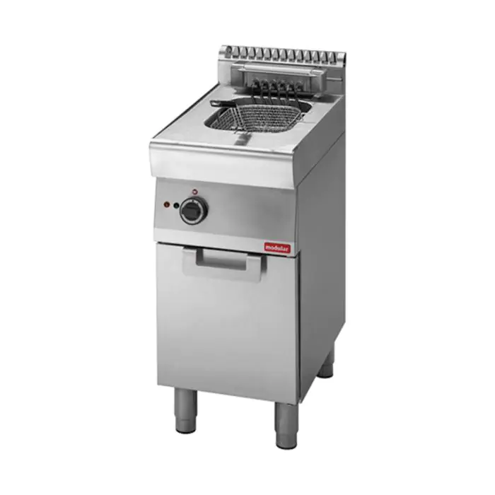 Friteuse - H 85 x 40 x 70 CM - 34 KG - 380 - 415 - Zonder - Stekker V - 7500 W - RVS - 10 Liter - Elektrisch - Modular - 316735 316735 €1,565.48 Friteuses 400 volt