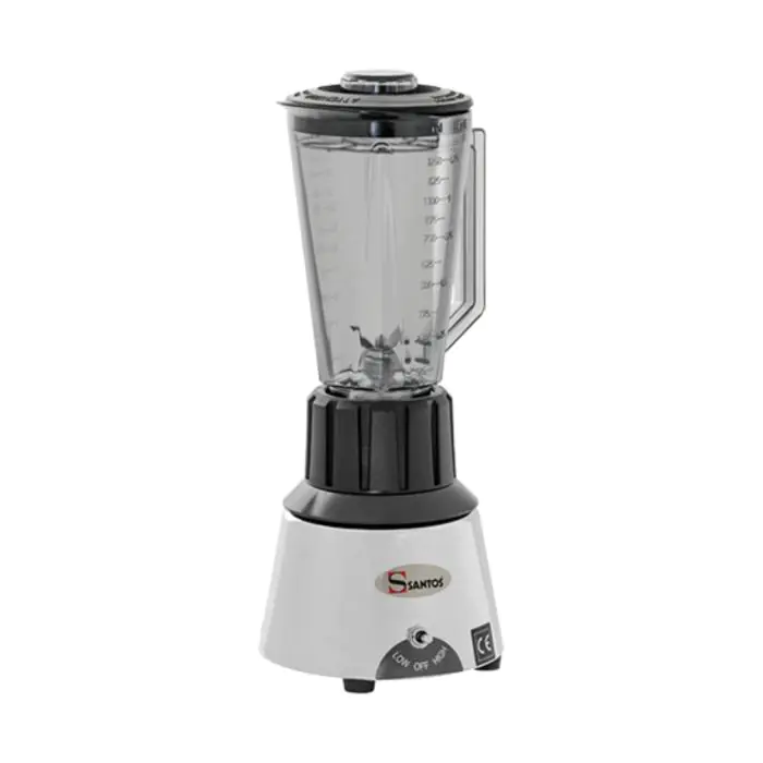 Blender - H 42 x 18 x 18 CM - 2.9 KG - 220 - 240 V - 600 W - Polycarbonaat - Chroom - 1.25 Liter - Santos - 408061 408061 €339.00 Blenders