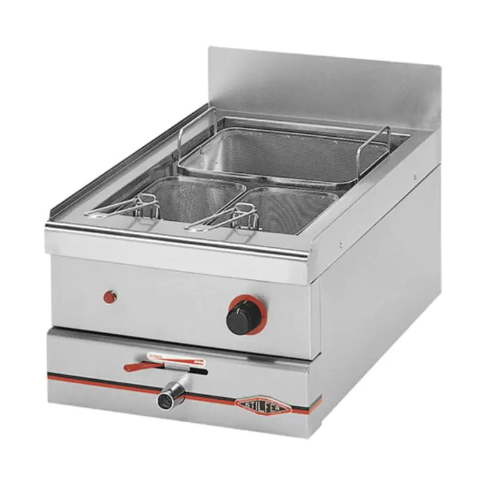 Pasta-Kookapparaat - H 35 x 38 x 50 CM - 15 KG - 220 - 240 - Zonder - Stekker V - 3000 W - RVS - 20 Liter - +30°C / +120°C - Stilfer - 527049 527049 €804.32 Pastakoker