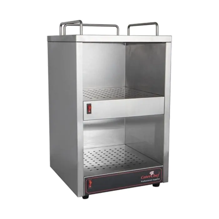 Koppen Warmhoudapparaat - H 56 x 32 x 32 CM - 11.7 KG - 220 - 240 V - 140 W - RVS - +0°C / +75°C - Caterchef - 537300 537300 €201.60 Koppenwarmhoudapparaat